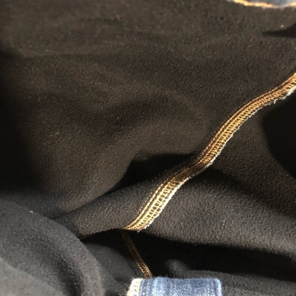 CARHARTT Relaxed Fit Tapered Leg Fleeced Lined Jeans Men’s SIZE 40x32 - Picture 6 of 8